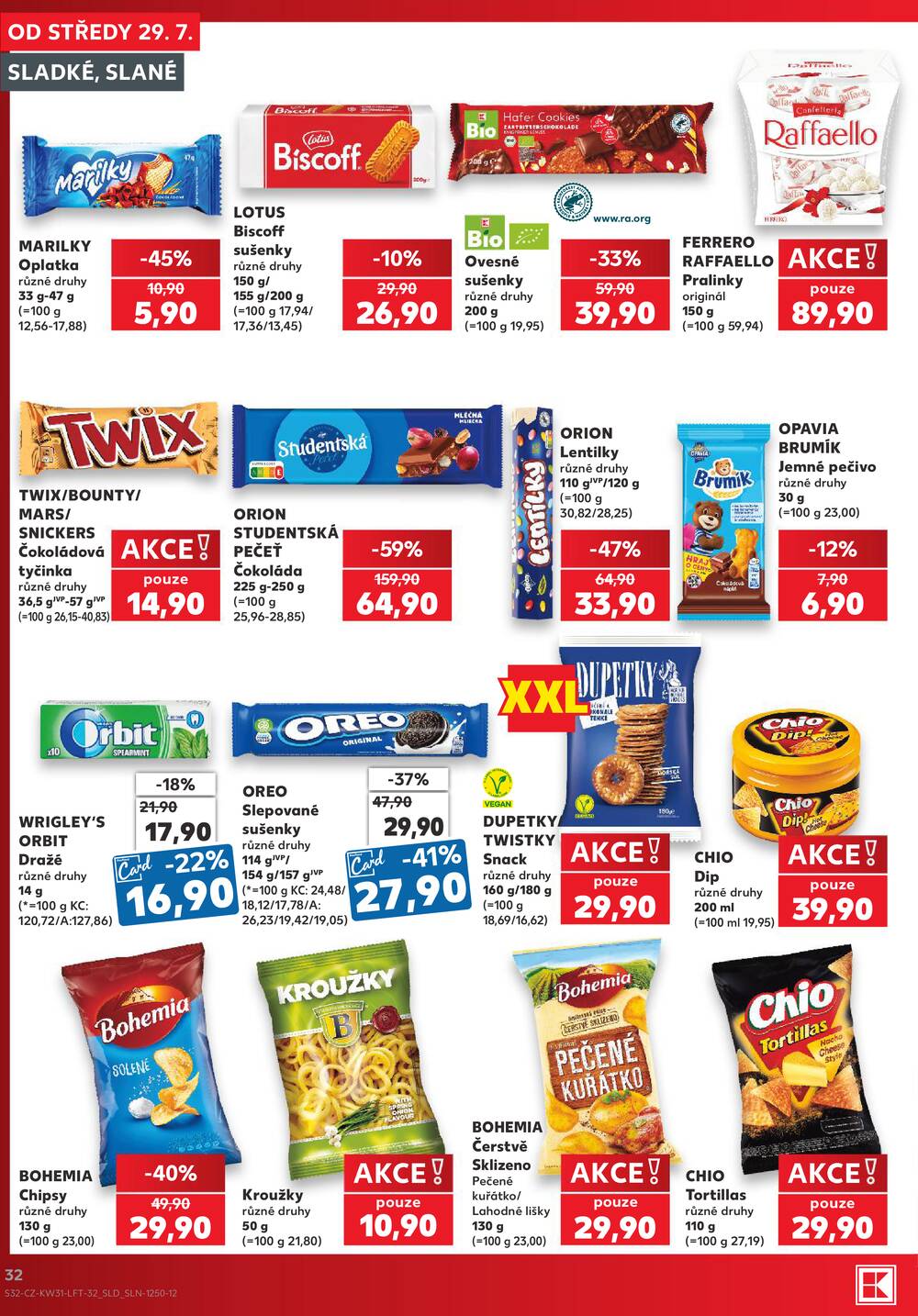 Kaufland 29.7. - 4.8. - Kaufland - Žďár nad Sázavou