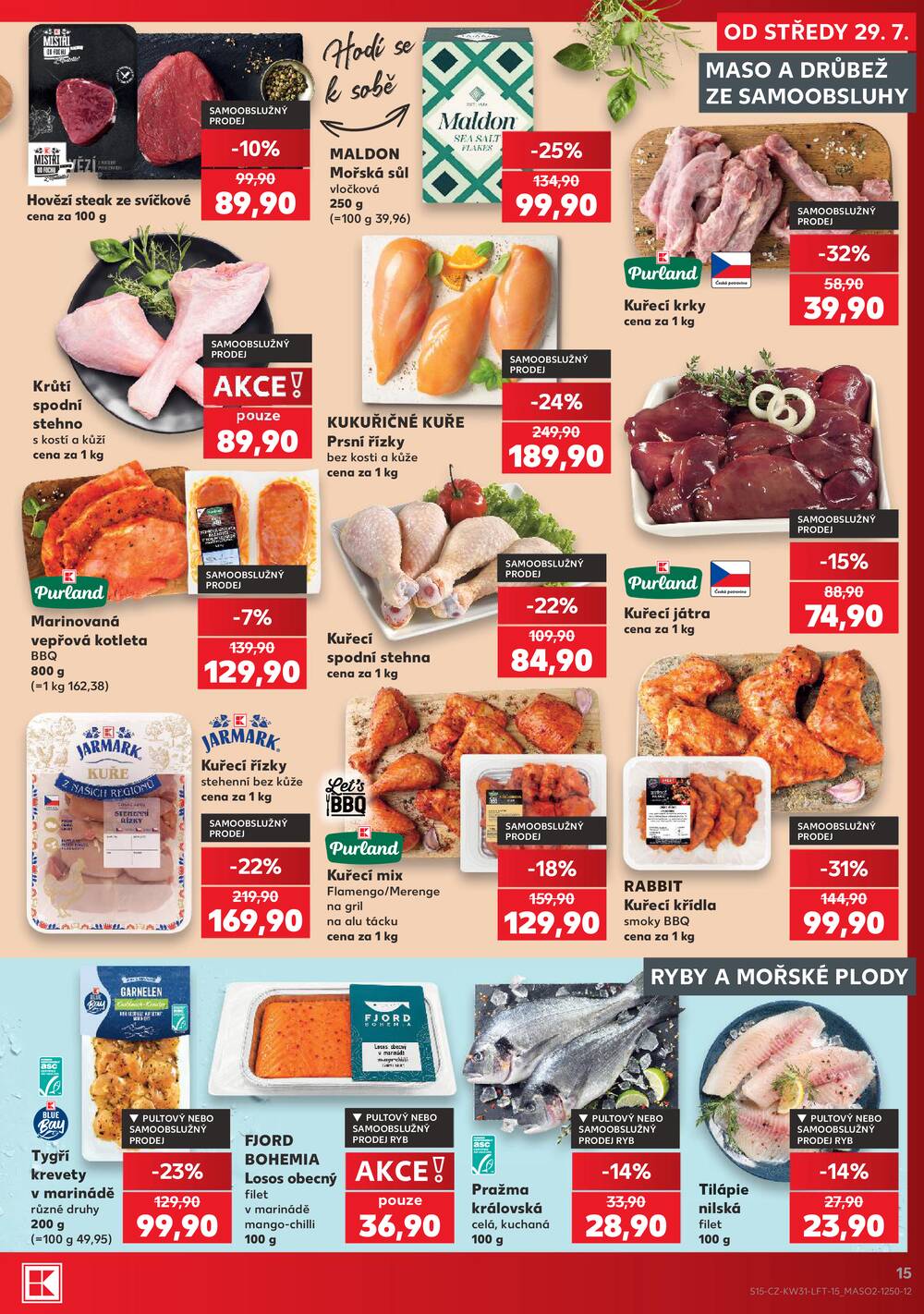Kaufland 29.7. - 4.8. - Kaufland - Pelhřimov
