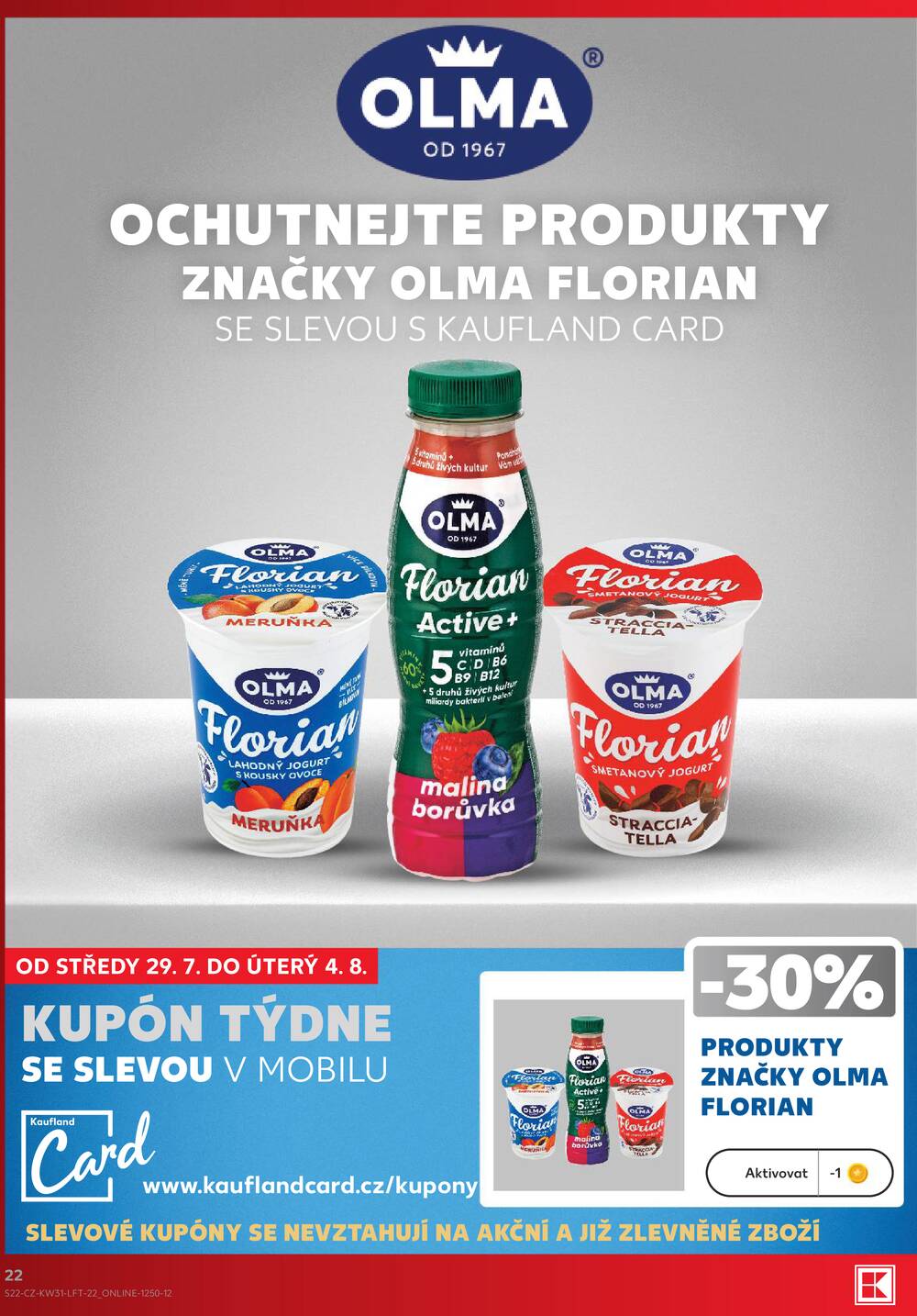 Kaufland 29.7. - 4.8. - Kaufland - Pelhřimov