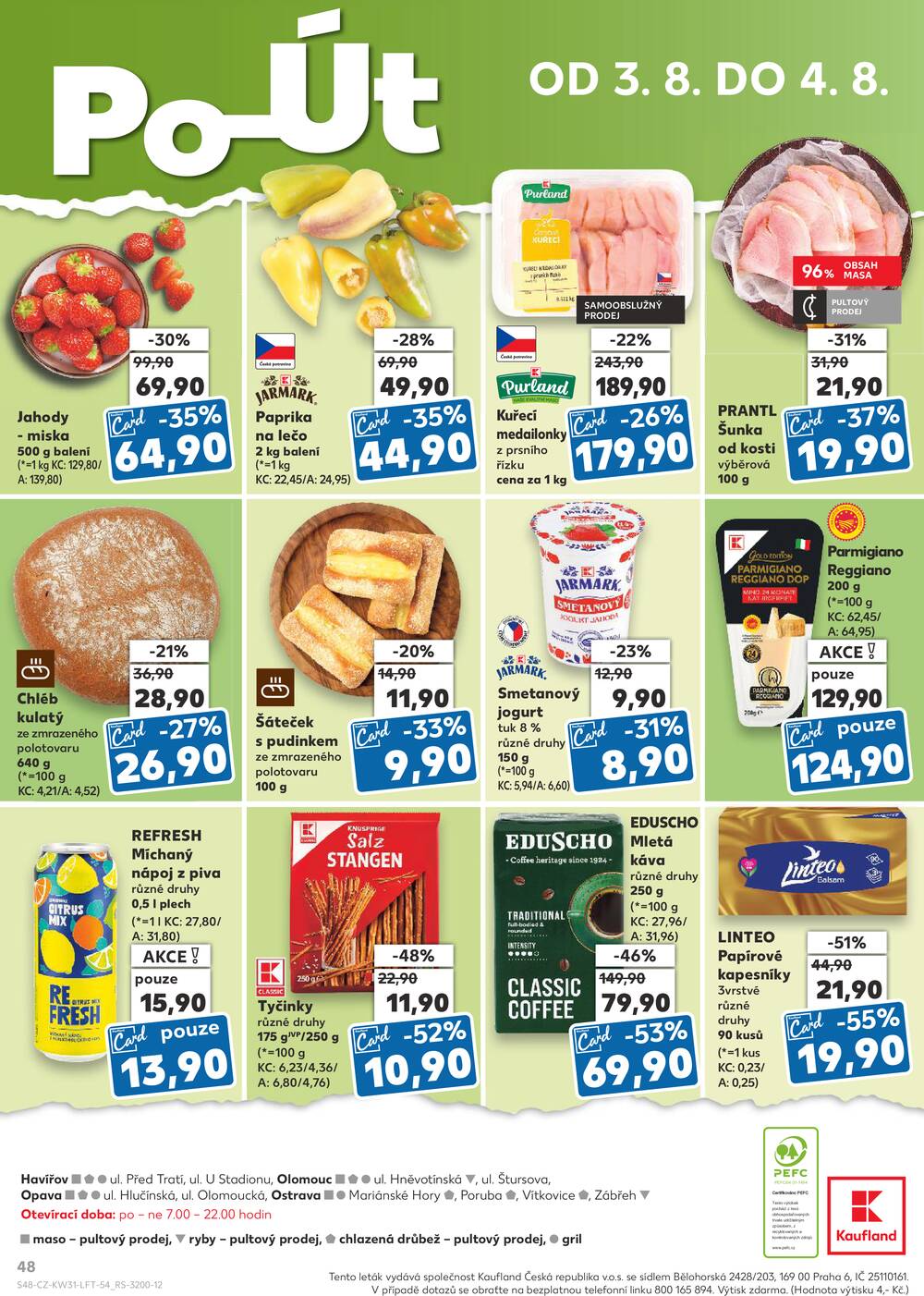 Kaufland 29.7. - 4.8. - Kaufland - Opava - Předměstí