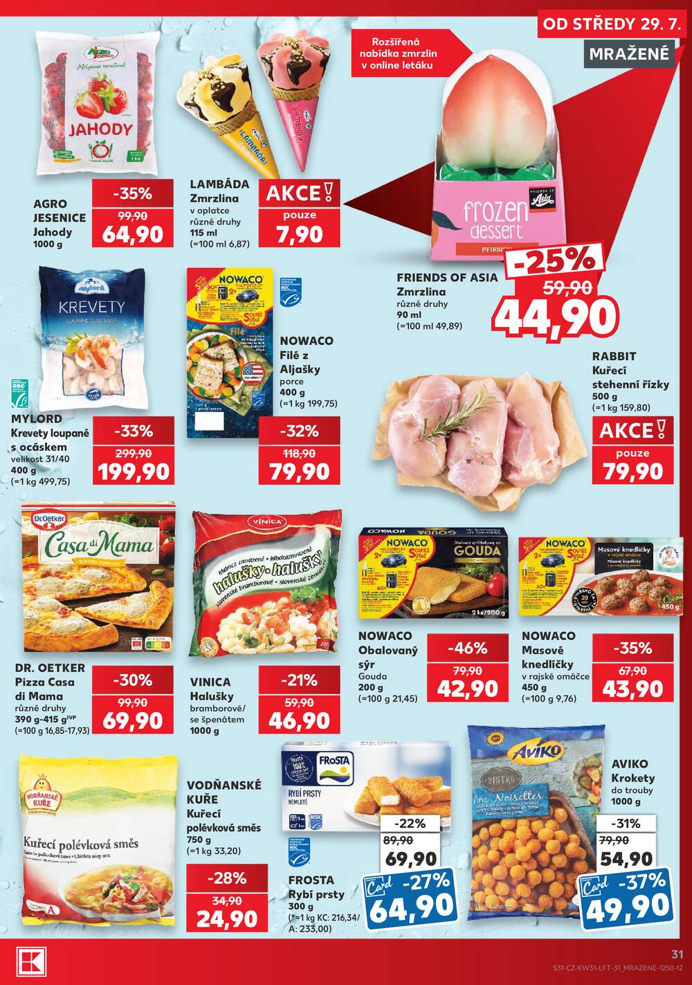 Kaufland 29.7. - 4.8. - Kaufland - Kadaň