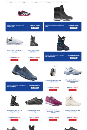 leták Intersport
