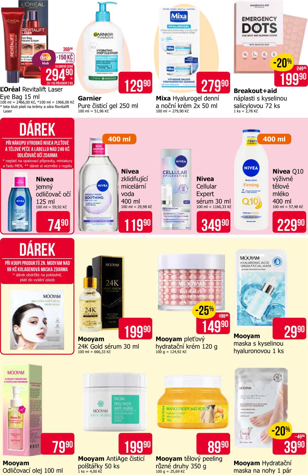 Teta drogerie  od 30.7. do 11.8.2026