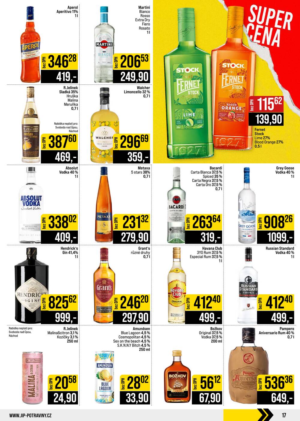 Leták JIP - JIP Cash & Carry České Budějovice, Most, Náchod, Polička, Sušice a Svoboda nad Úpou od 29.7. do 4.8.2026 - strana 17 Leták JIP - JIP Cash & Carry České Budějovice, Most, Náchod, Polička, Sušice a Svoboda nad Úpou od 29.7. do 4.8.2026 - strana 17