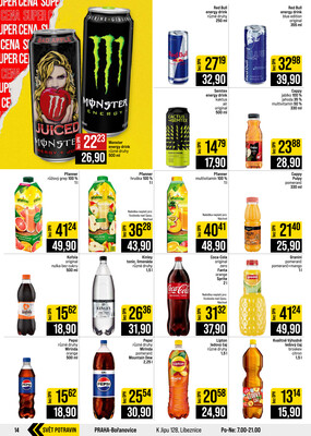 JIP Cash & Carry České Budějovice, Most, Náchod, Polička, Sušice a Svoboda nad Úpou od 29.7. do 4.8.2026