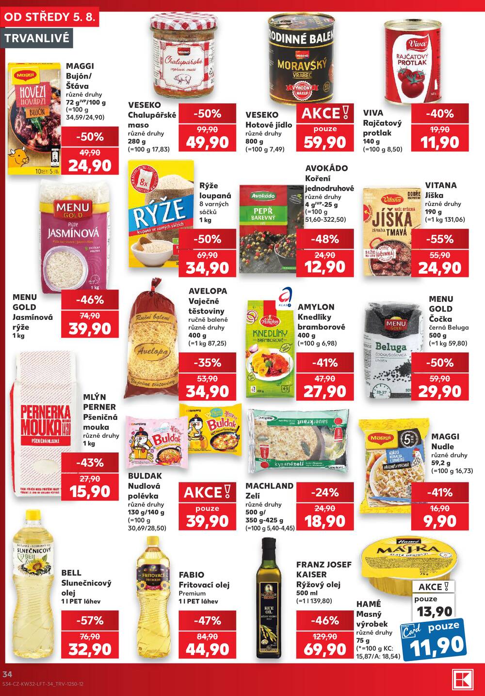 Kaufland 5.8. - 11.8. - Kaufland - Domažlice