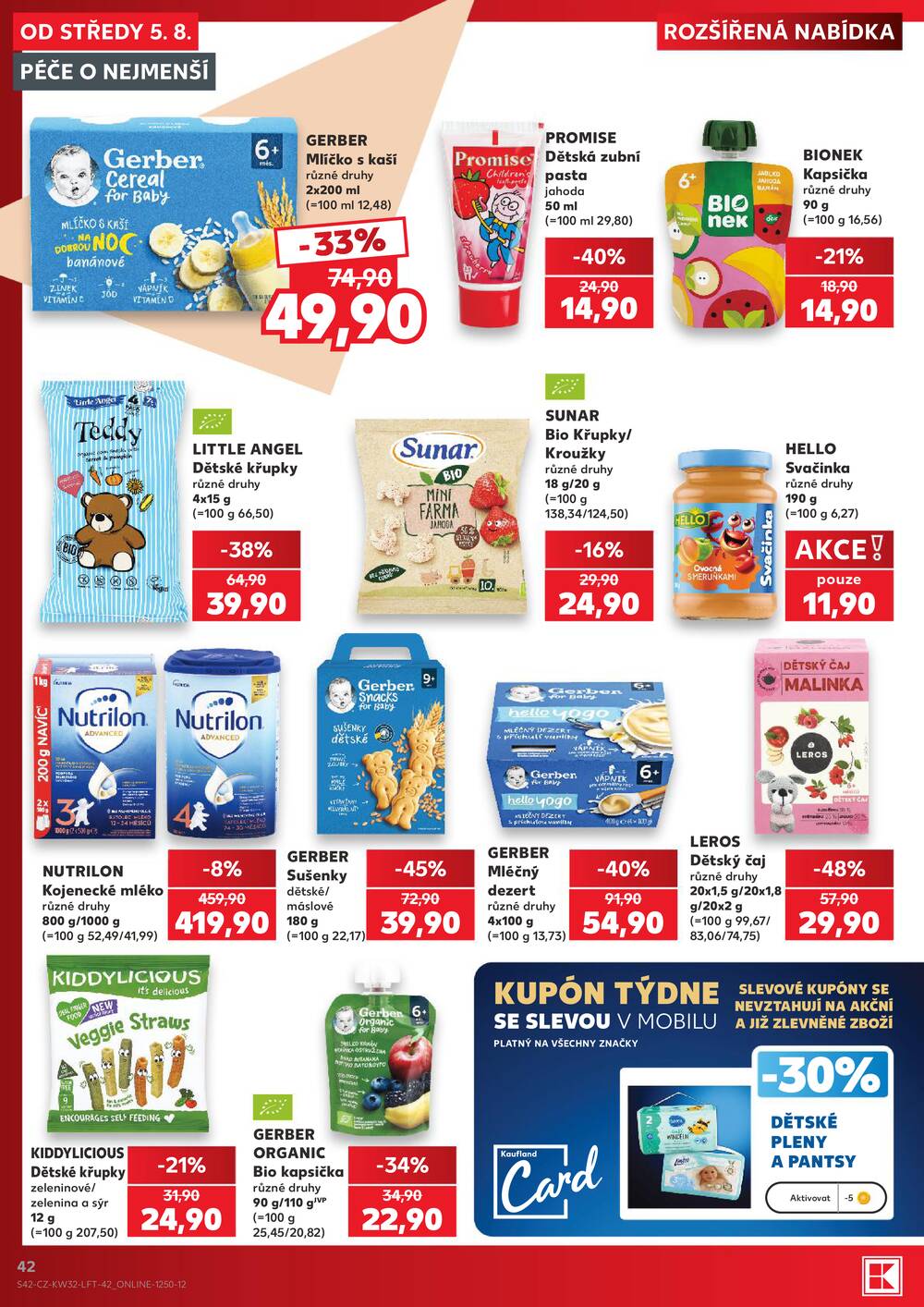 Kaufland 5.8. - 11.8. - Kaufland - Strakonice