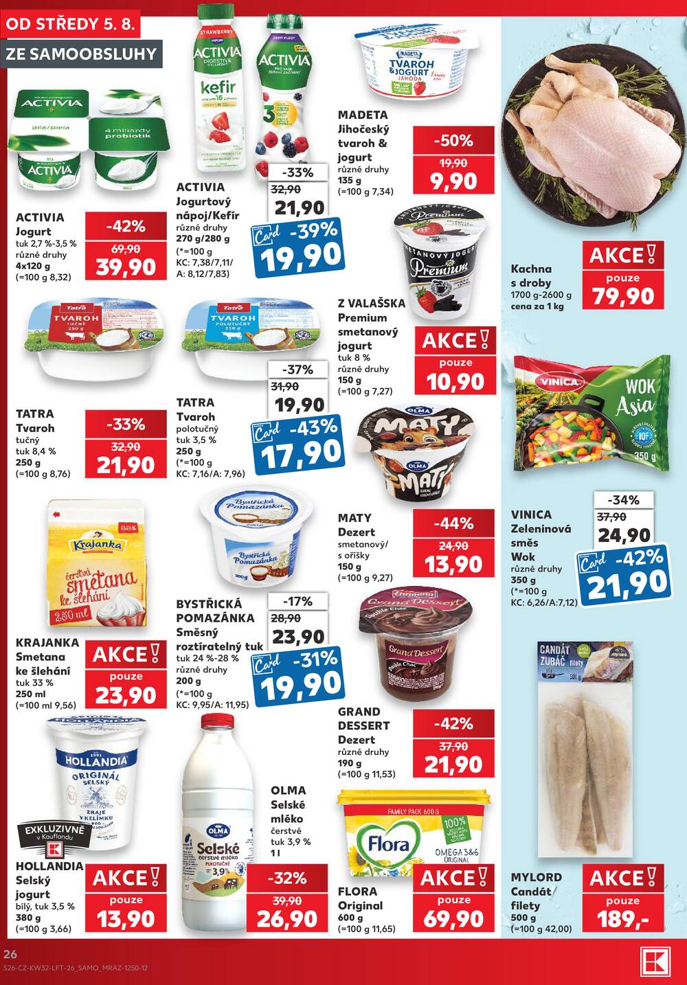 Kaufland 5.8. - 11.8. - Kaufland - Praha - Hloubětín