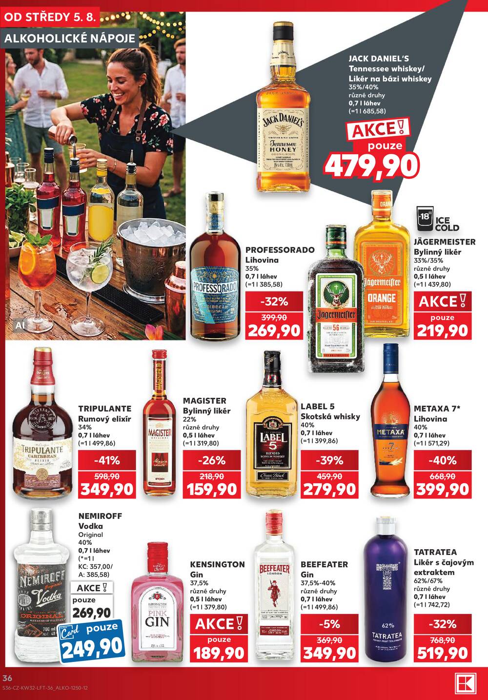 Leták Kaufland - Kaufland 5.8. - 11.8. - Kaufland - Děčín - strana 36 Leták Kaufland - Kaufland 5.8. - 11.8. - Kaufland - Děčín - strana 36