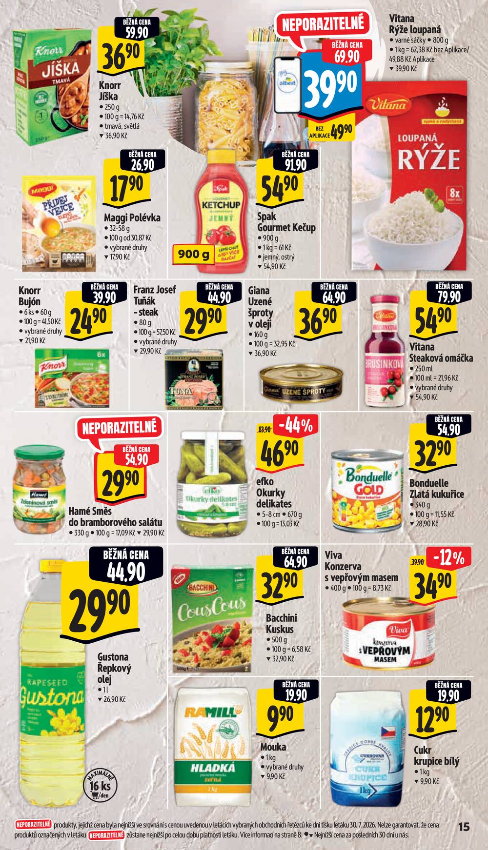 Albert Supermarket od 5.8. do 11.8.2026