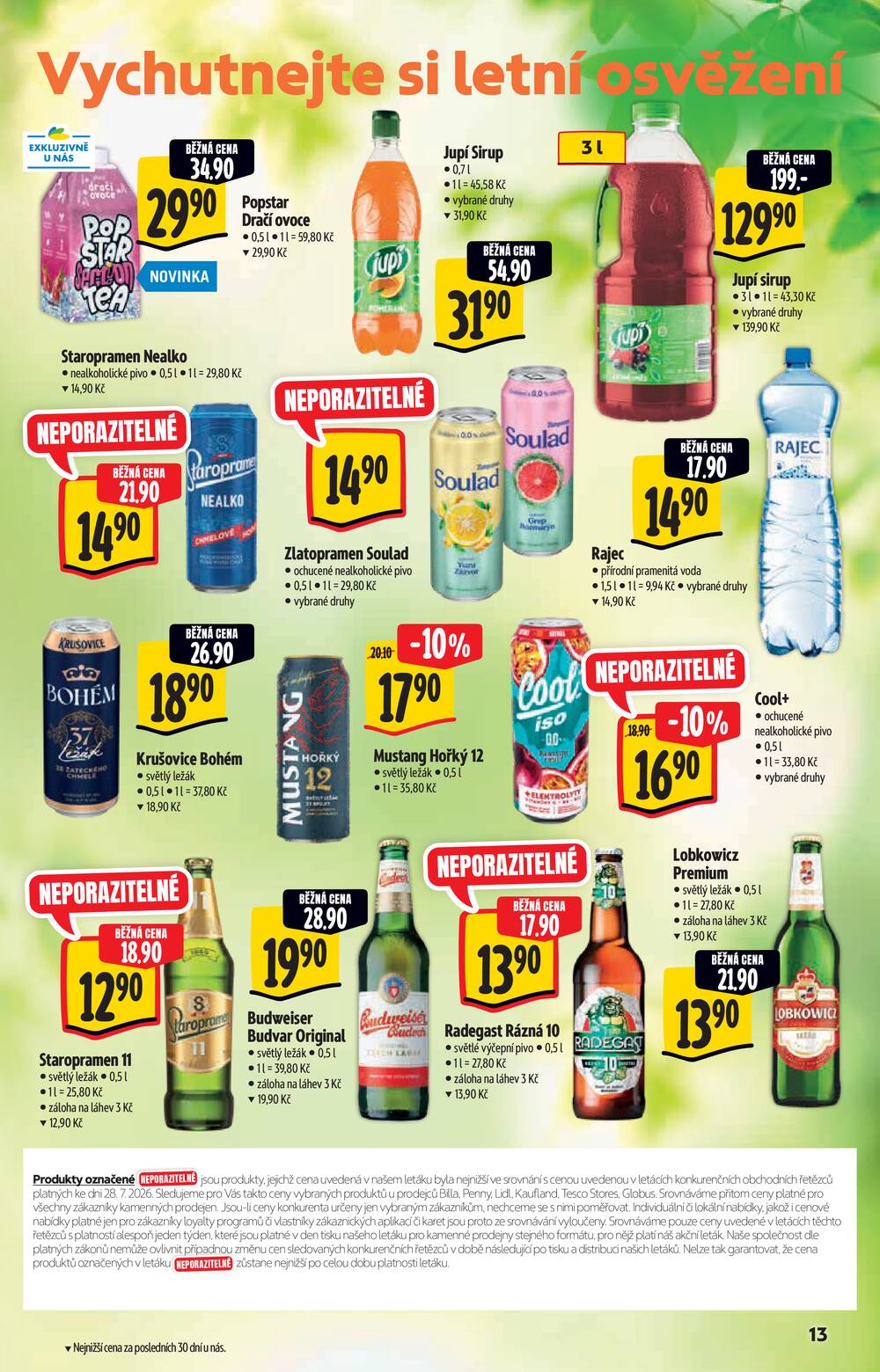 Leták Albert - Albert Supermarket katalog Brand od 5.8. do 18.8.2026 - strana 13
