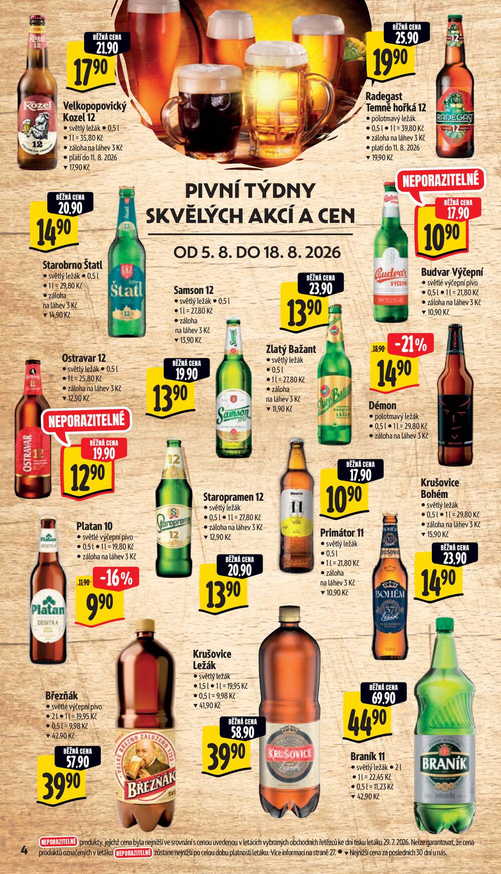 Leták Albert - Albert Hypermarket od 5.8. do 11.8.2026 - strana 4 Leták Albert - Albert Hypermarket od 5.8. do 11.8.2026 - strana 4