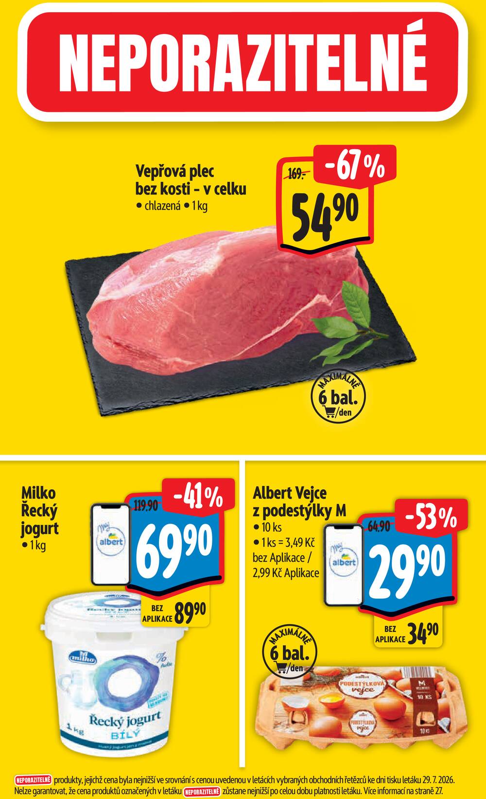 Albert Hypermarket Jihomoravský od 5.8. do 11.8.2026