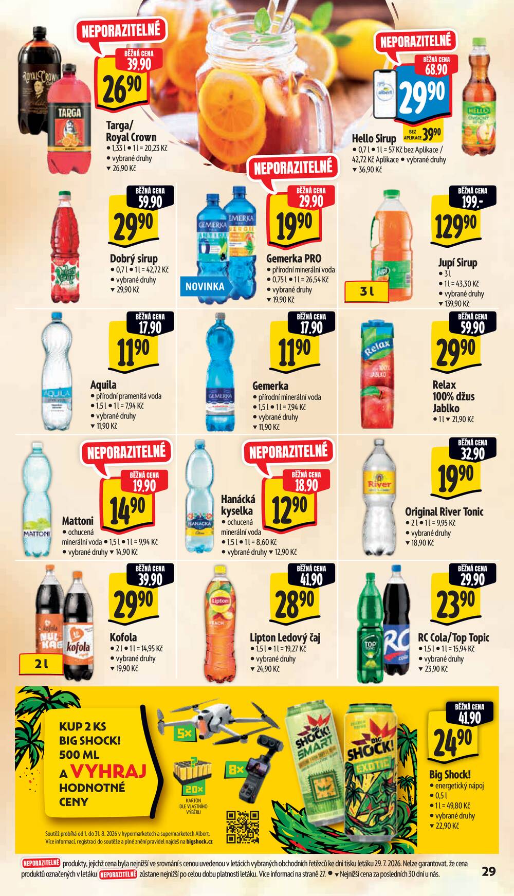 Albert Hypermarket Jihomoravský od 5.8. do 11.8.2026