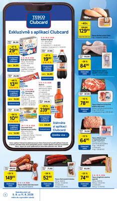Tesco supermarkety od 5.8. do 11.8.2026