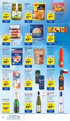 Tesco supermarkety od 5.8. do 11.8.2026