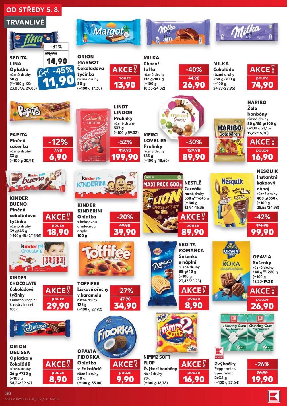 Kaufland 5.8. - 11.8. - Kaufland Moravská Třebová