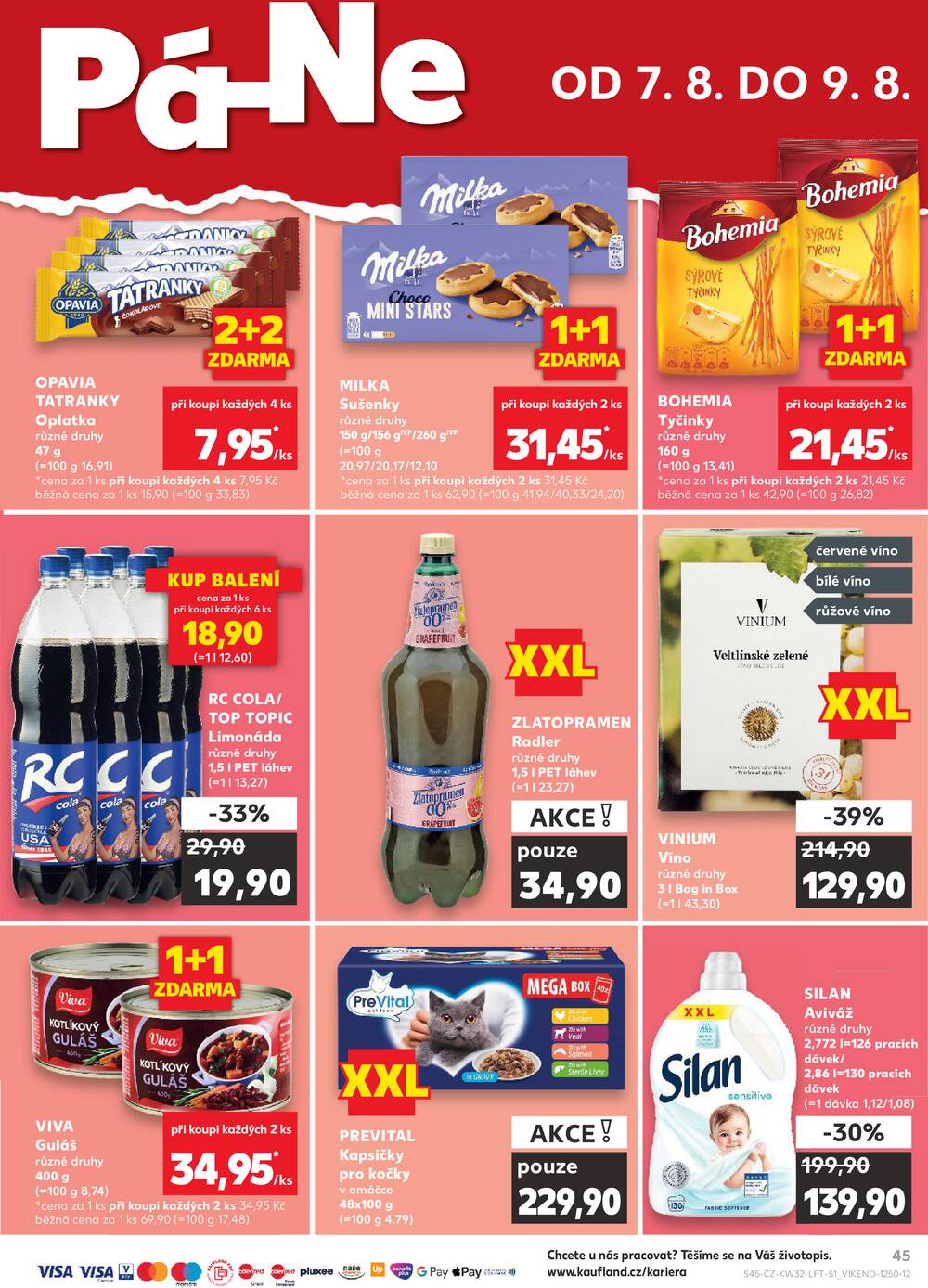 Kaufland 5.8. - 11.8. - Kaufland Moravská Třebová