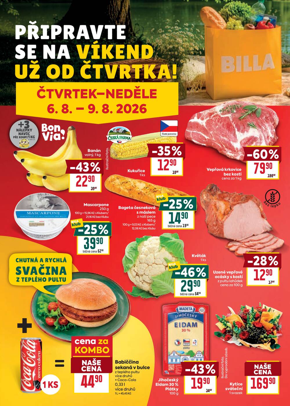 BILLA od 5.8. do 11.8.2026