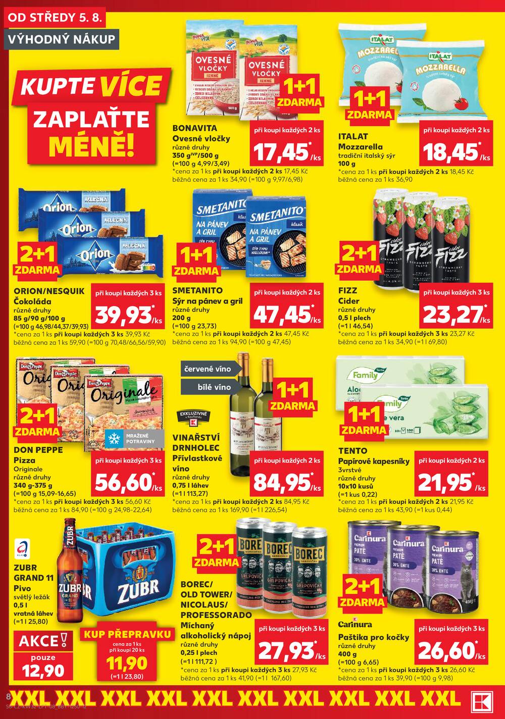 Kaufland 5.8. - 11.8. - Kaufland - Pelhřimov