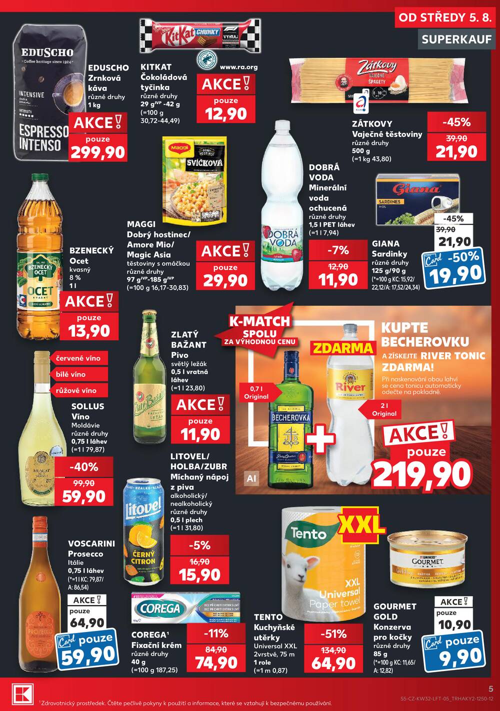 Kaufland 5.8. - 11.8. - Kaufland - Frýdek Místek