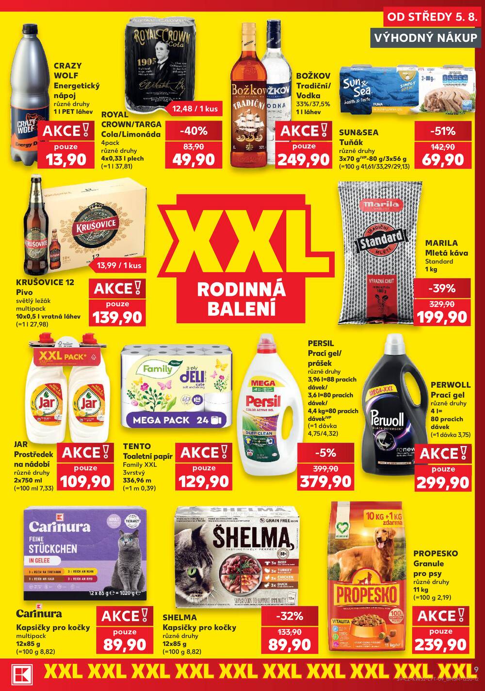 Kaufland 5.8. - 11.8. - Kaufland - Plzeň (Sukova)