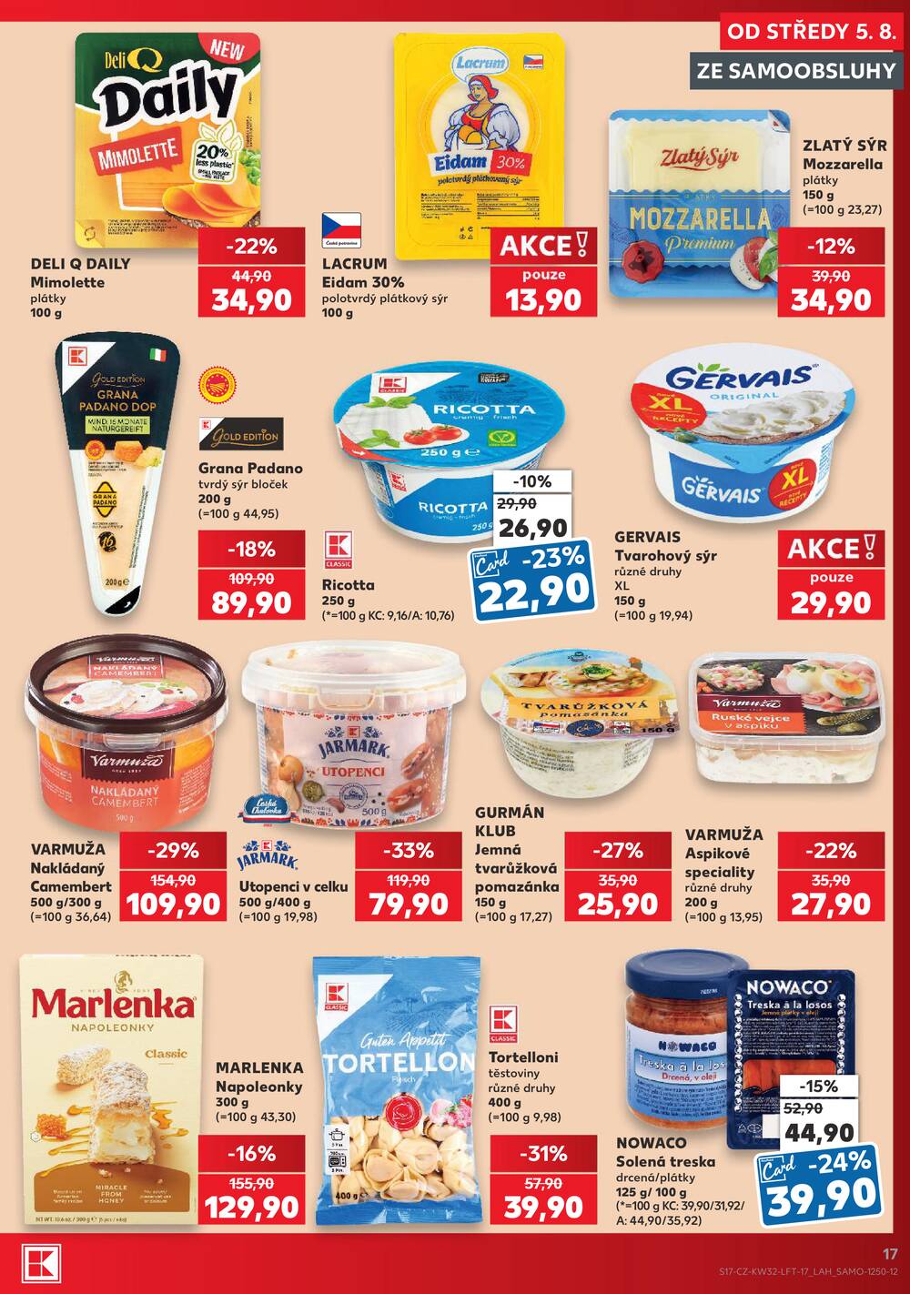Kaufland 5.8. - 11.8. - Kaufland - Plzeň (Sukova)