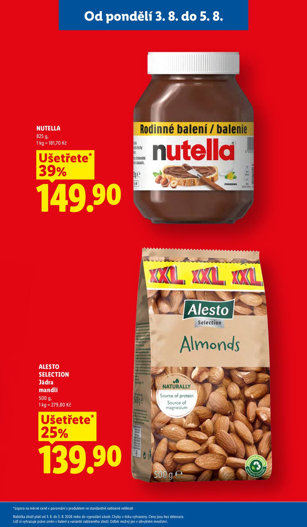 Lidl od 3.8. do 5.8.2026
