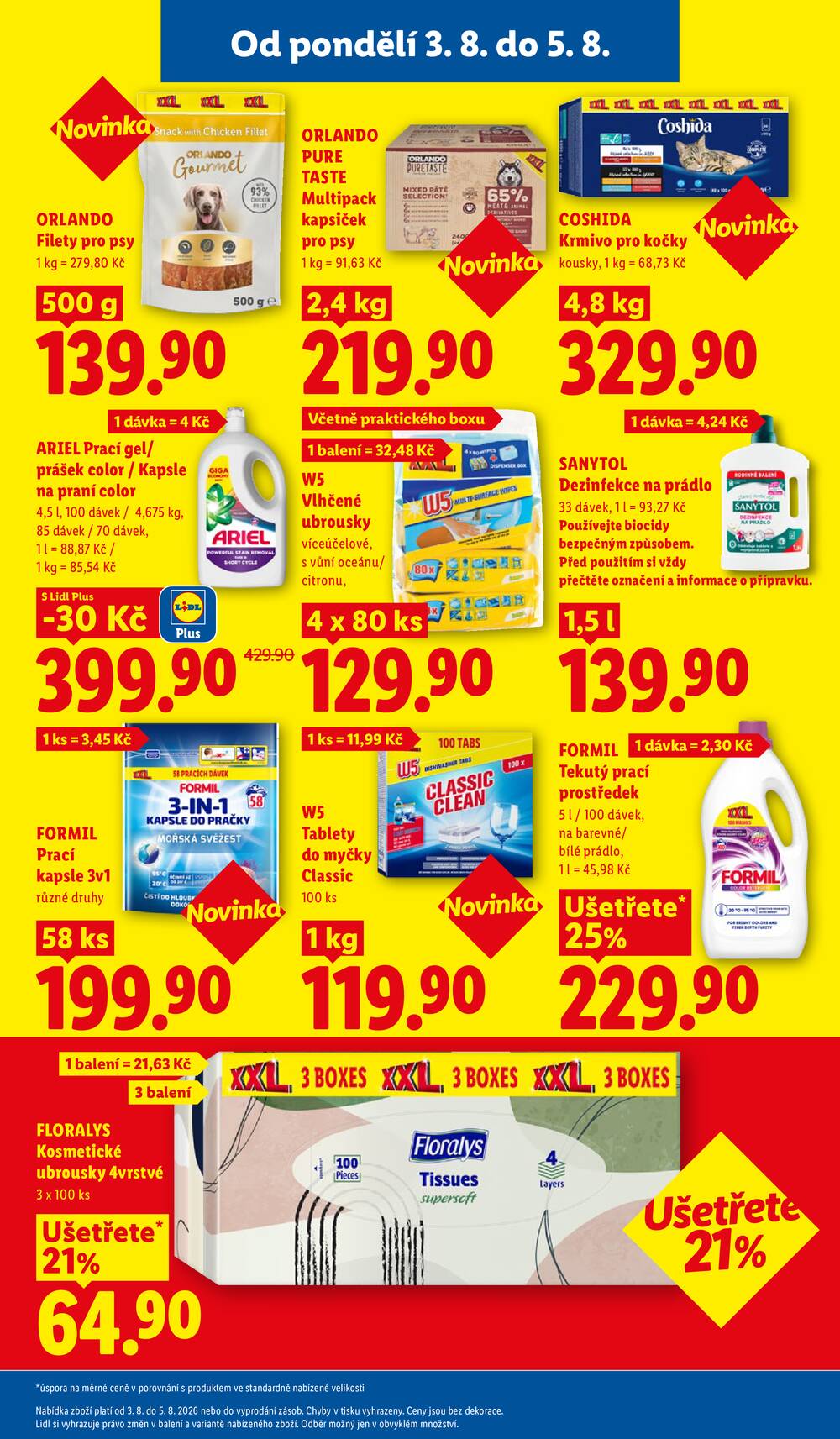 Lidl od 3.8. do 5.8.2026