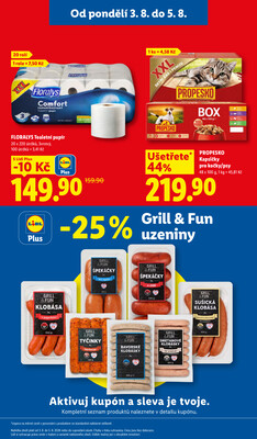 Lidl od 3.8. do 5.8.2026