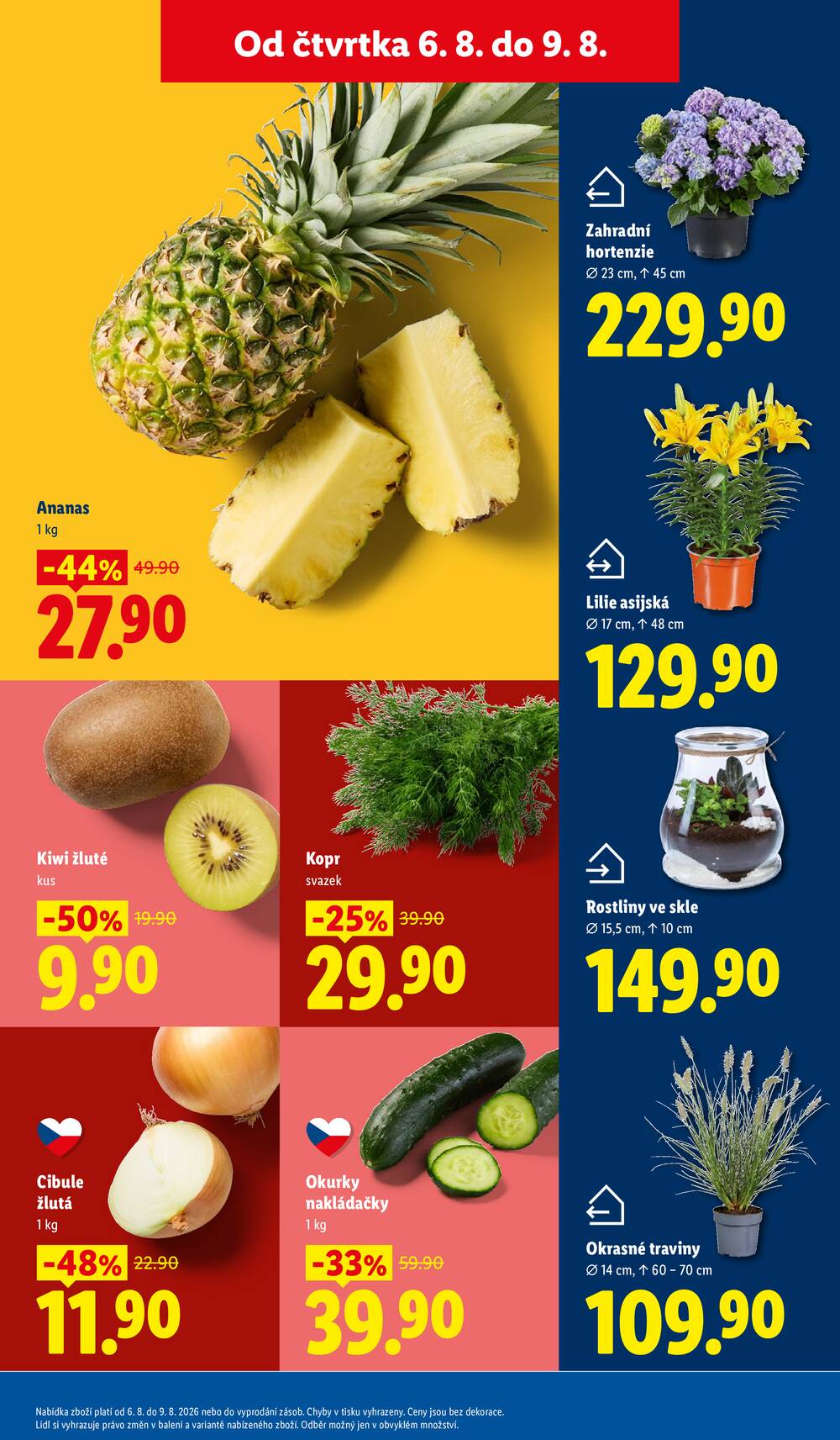 Lidl Čtvrtek od 6.8. do 9.8.2026
