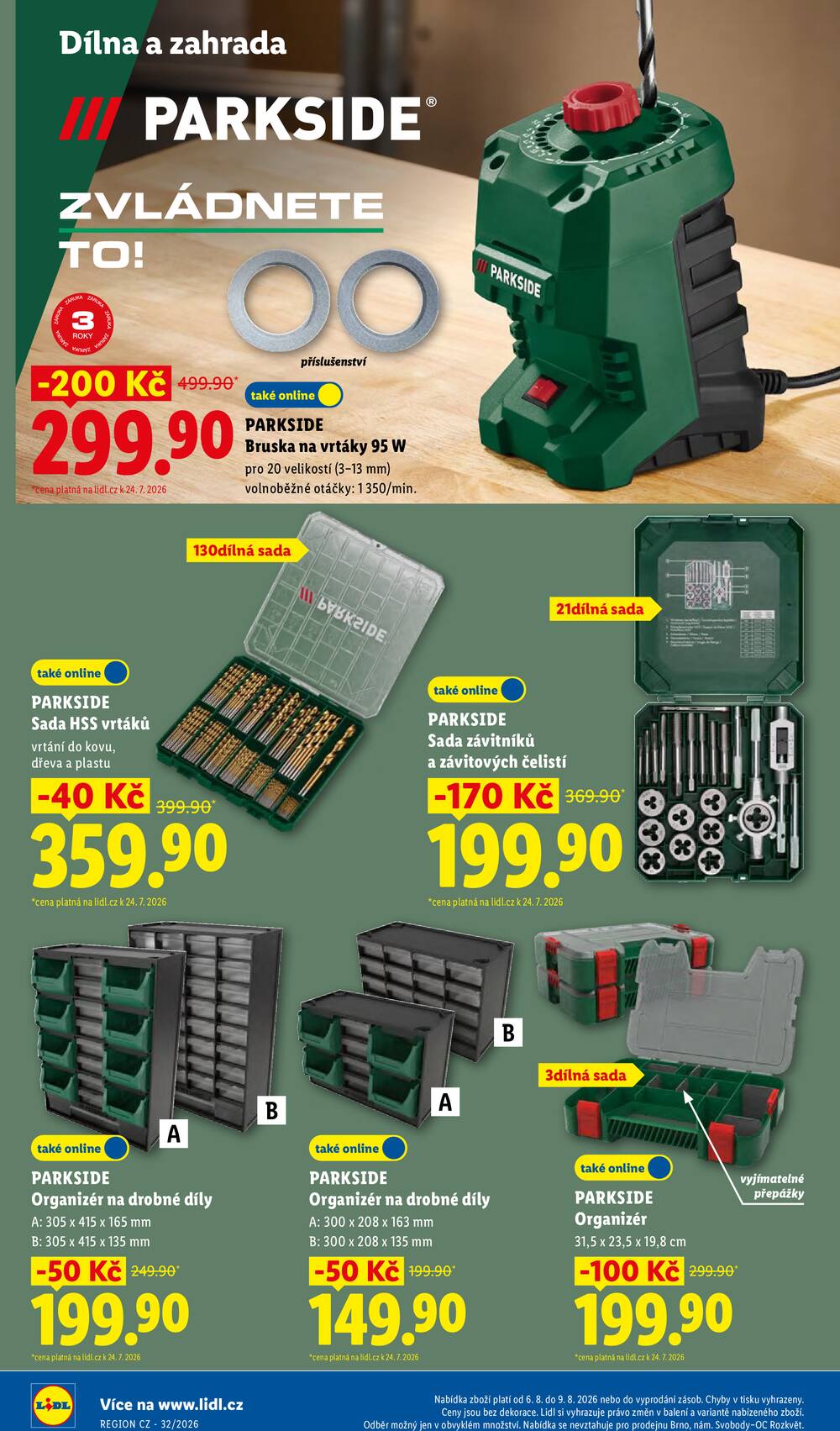 Lidl Čtvrtek od 6.8. do 9.8.2026