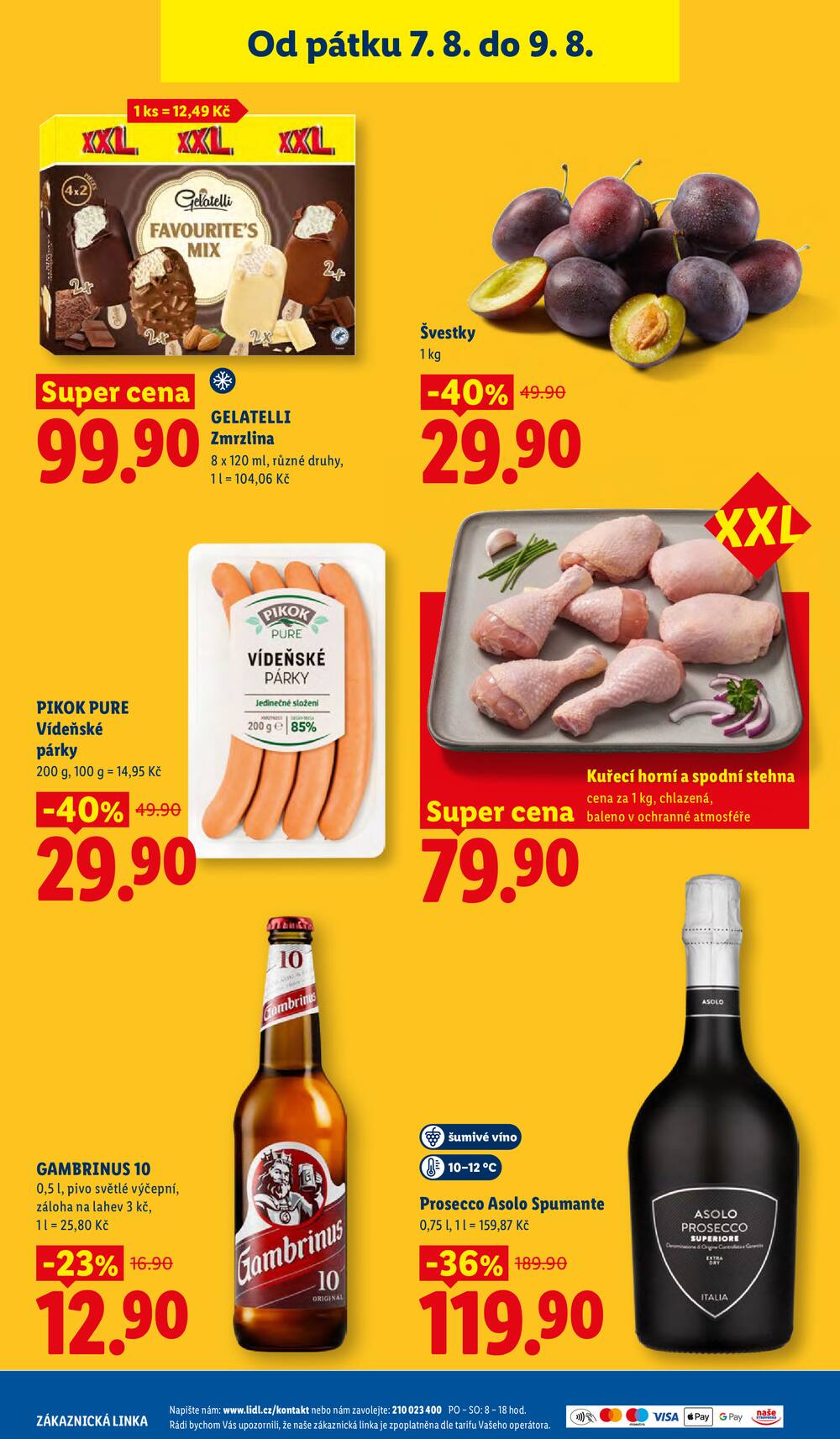 Lidl Čtvrtek od 6.8. do 9.8.2026