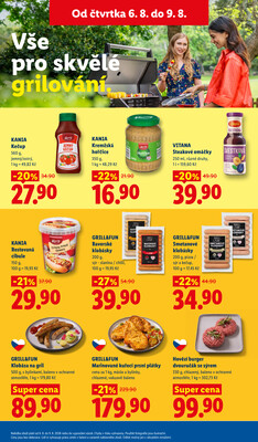 Lidl Čtvrtek od 6.8. do 9.8.2026