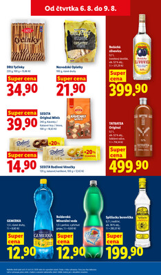 Lidl Čtvrtek od 6.8. do 9.8.2026