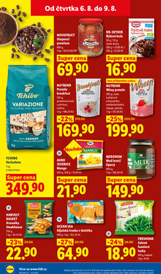 Lidl Čtvrtek od 6.8. do 9.8.2026