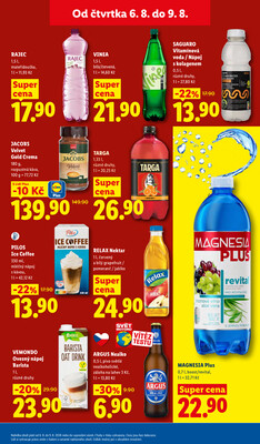 Lidl Čtvrtek od 6.8. do 9.8.2026