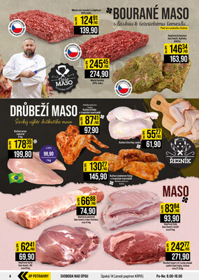 JIP Cash & Carry České Budějovice, Most, Náchod, Polička, Sušice a Svoboda nad Úpou od 5.8. do 11.8.2026