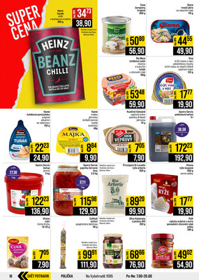 JIP Cash & Carry České Budějovice, Most, Náchod, Polička, Sušice a Svoboda nad Úpou od 5.8. do 11.8.2026