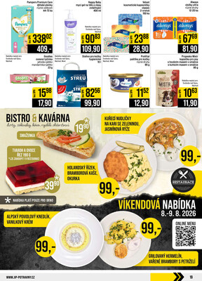 JIP Cash & Carry České Budějovice, Most, Náchod, Polička, Sušice a Svoboda nad Úpou od 5.8. do 11.8.2026