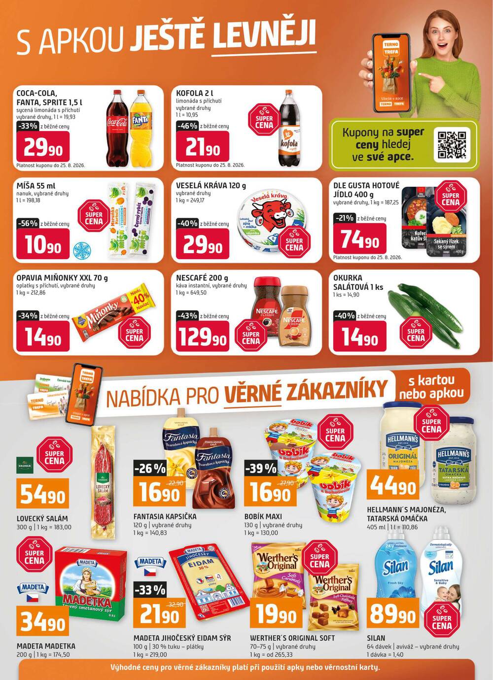 Terno Borovany, Třeboň, Trhové sviny, Bechyně, Týn nad Vltavou od 12.8. do 18.8.2026