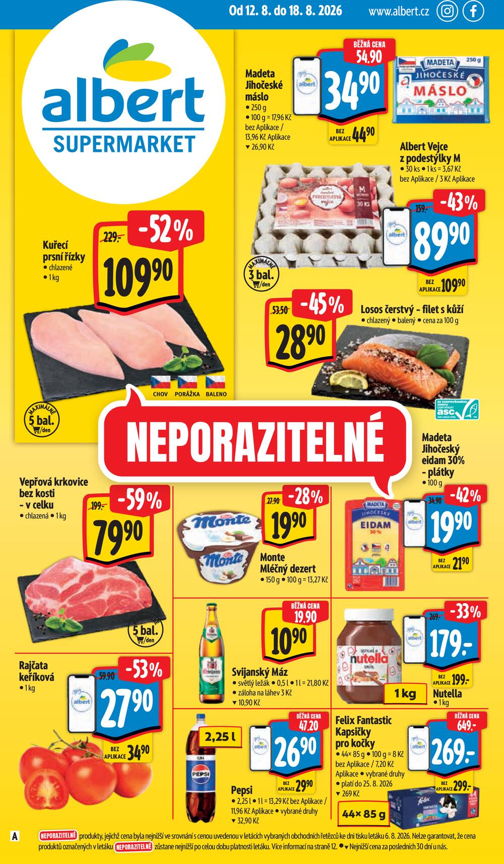 Albert Supermarket od 12.8. do 18.8.2026