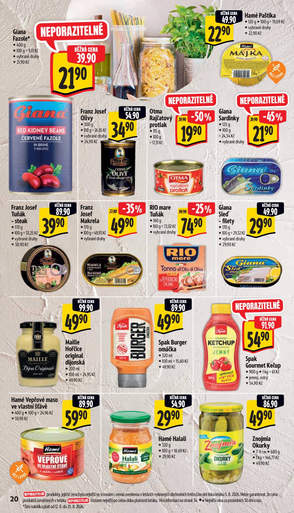 Albert  Hypermarket od 12.8. do 18.8.2026