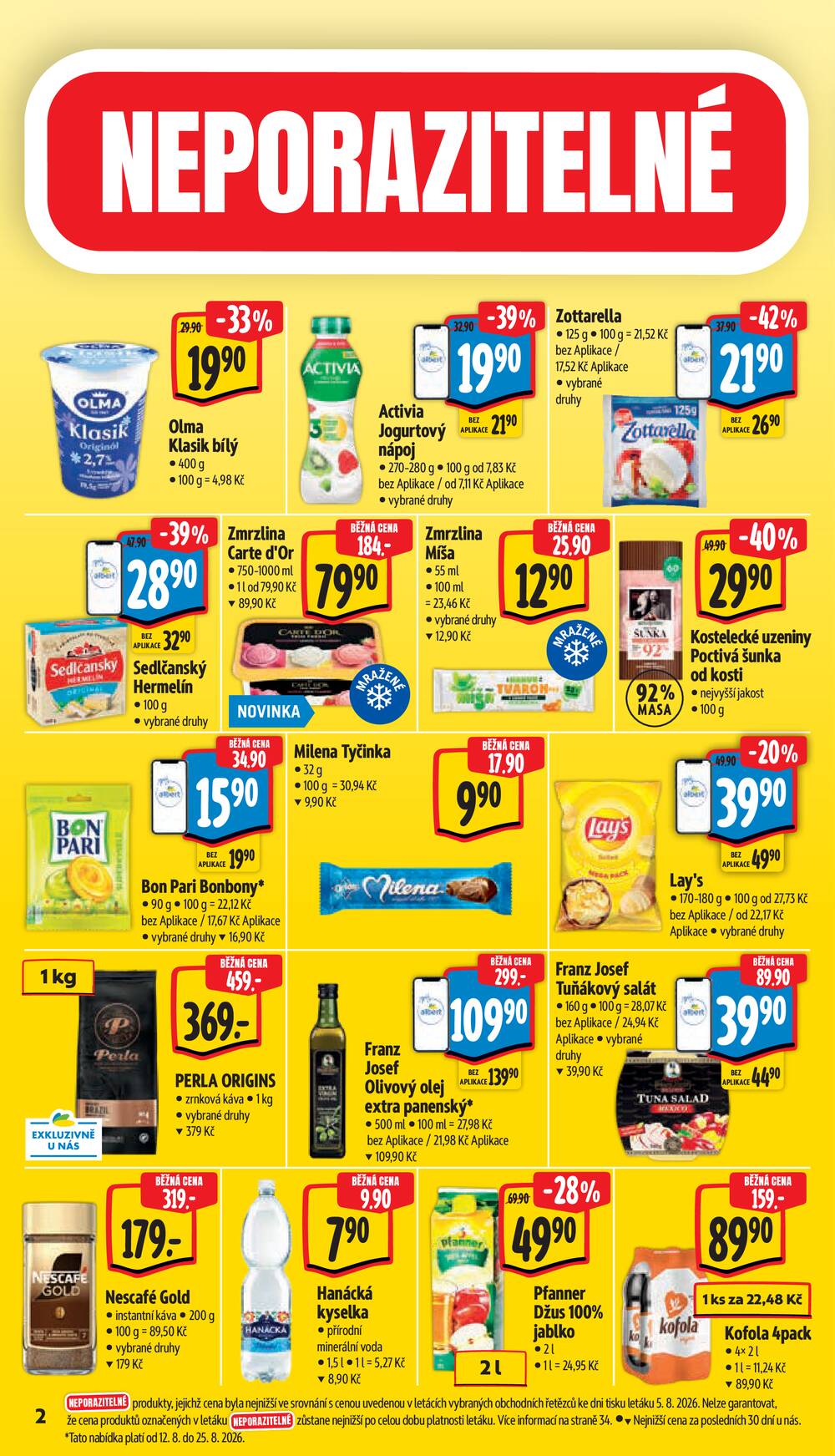 Albert Hypermarket Jihomoravský od 12.8. do 18.8.2026
