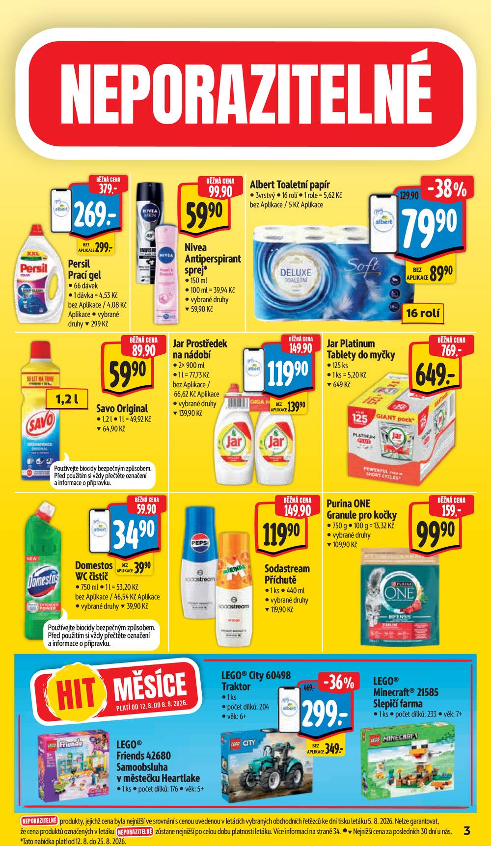 Albert Hypermarket Jihomoravský od 12.8. do 18.8.2026