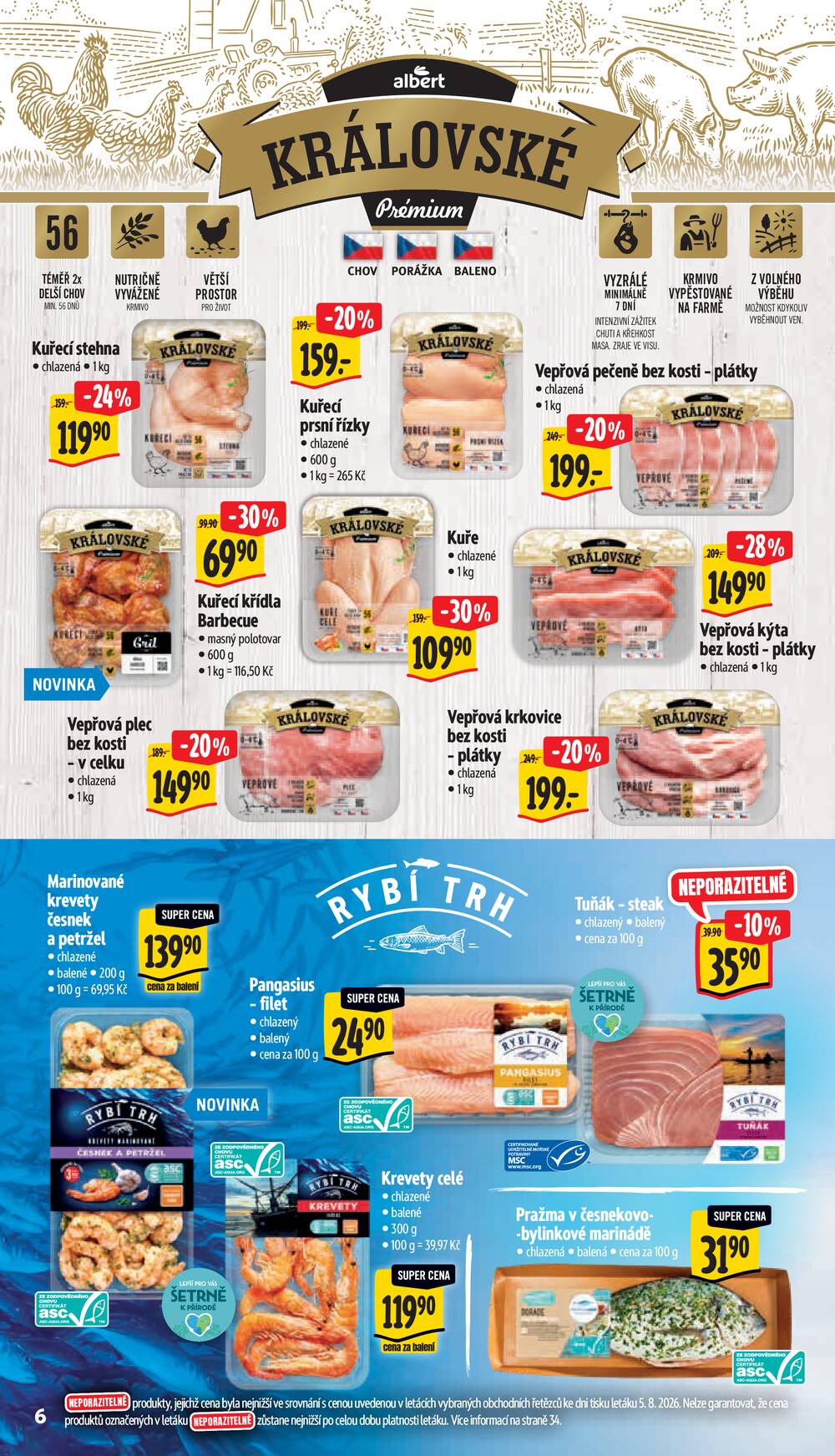 Albert Hypermarket Jihomoravský od 12.8. do 18.8.2026