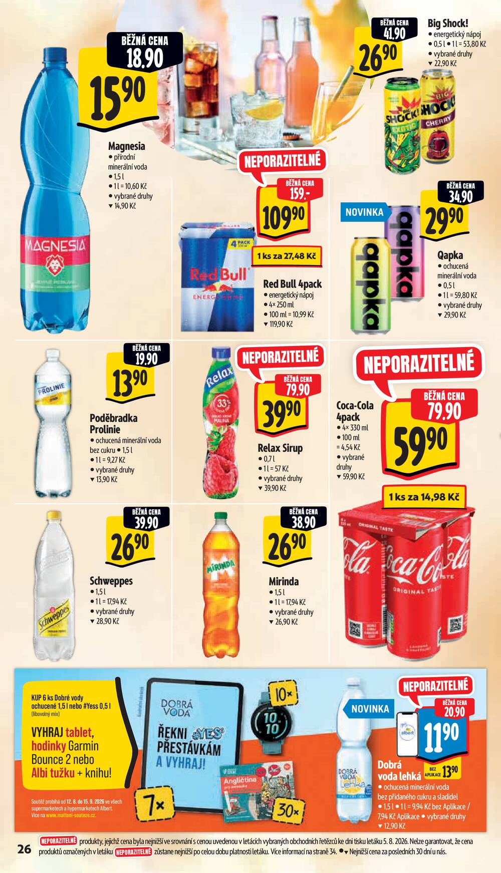 Albert Hypermarket Jihomoravský od 12.8. do 18.8.2026