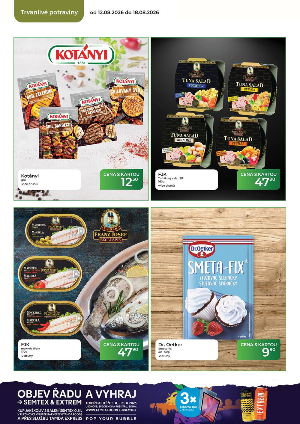 Tamda Foods od 12.8. do 18.8.2026