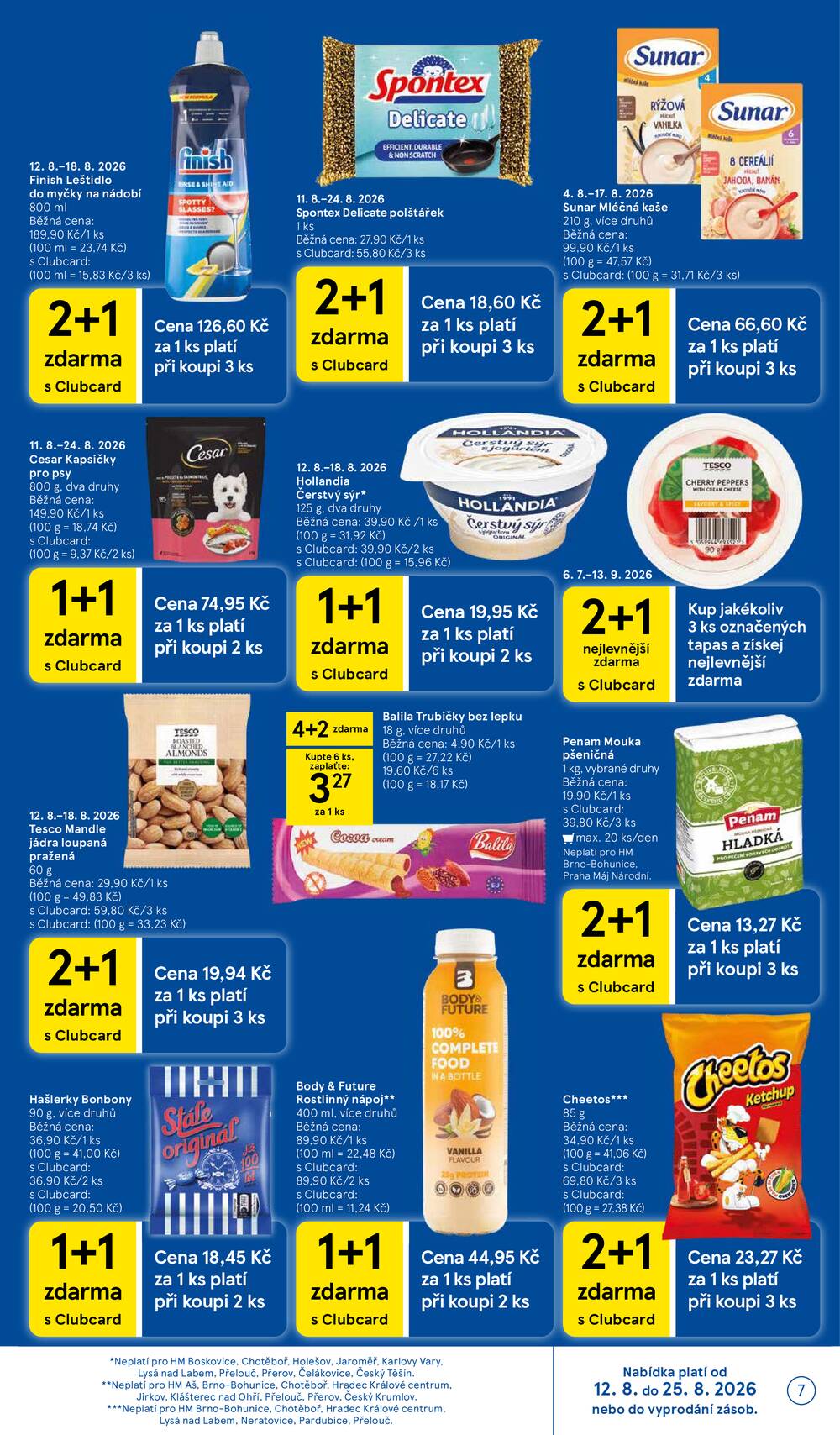 Tesco hypermarkety od 12.8. do 18.8.2026