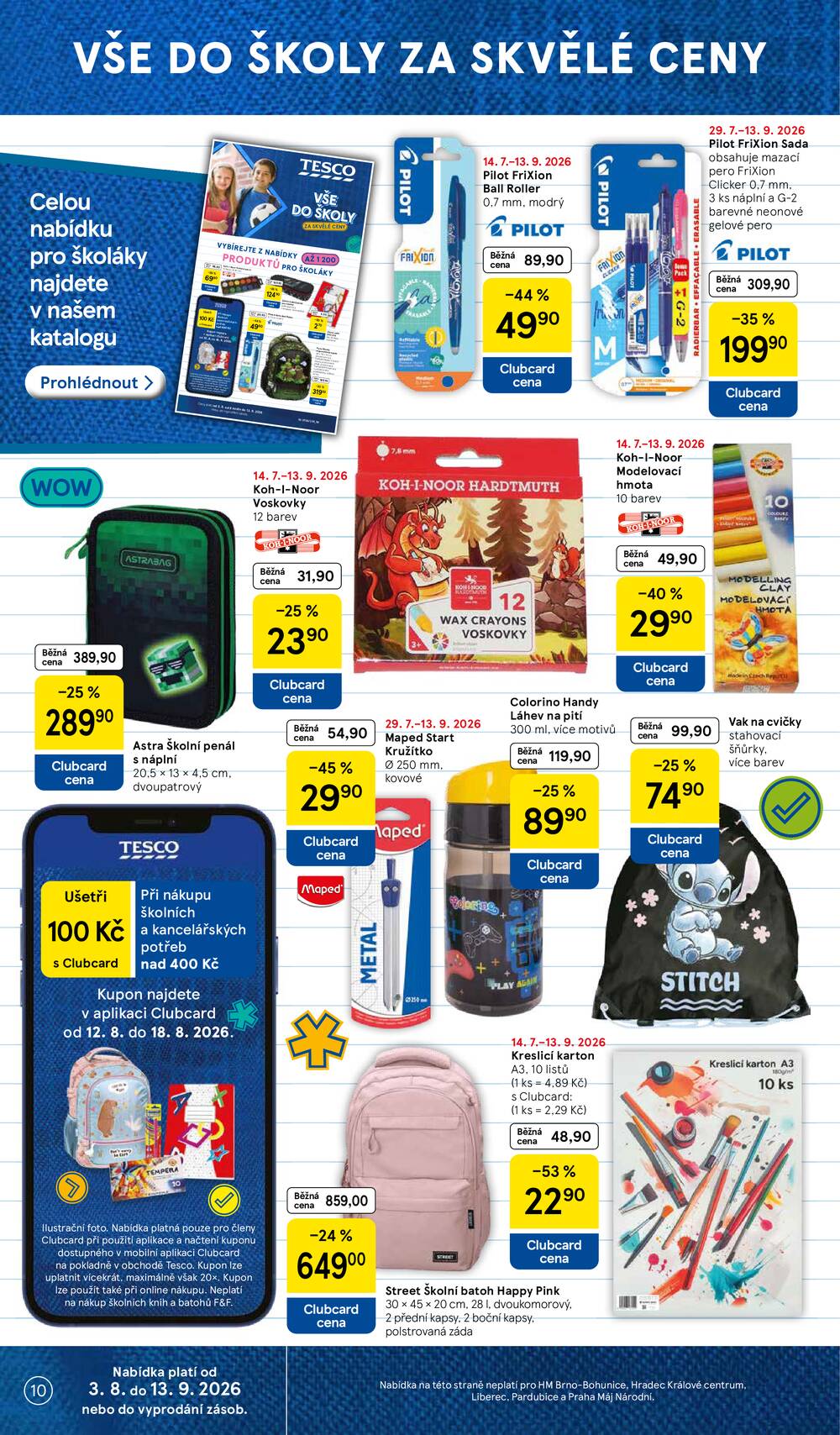Tesco hypermarkety od 12.8. do 18.8.2026